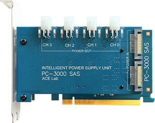 イメージ：PC-3000 SAS 6 Gbit/s テスターボード