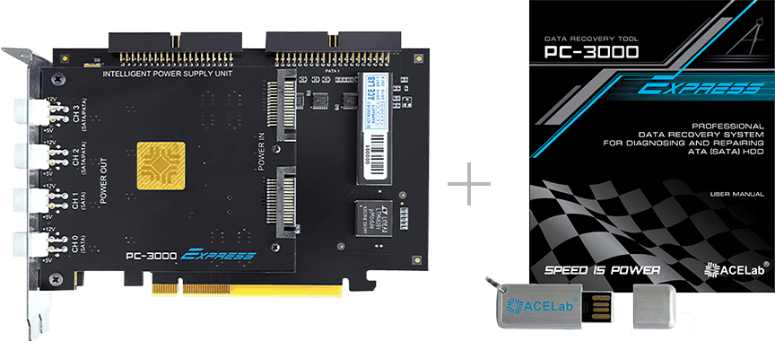 SATA、PATAハードディスク対応のデータリカバリー専用ソフトウェアのイメージ